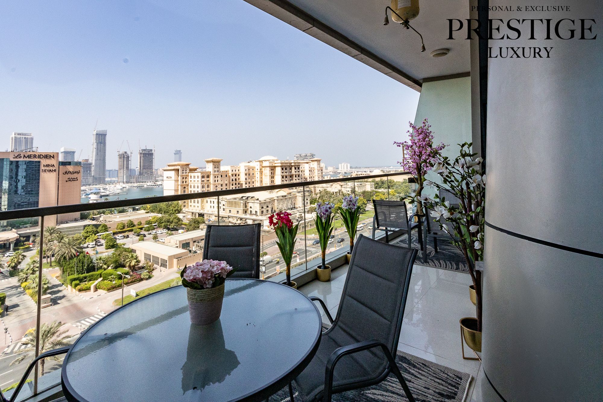 Furnished | Sea View | 2BR+Upgraded Maid's Room