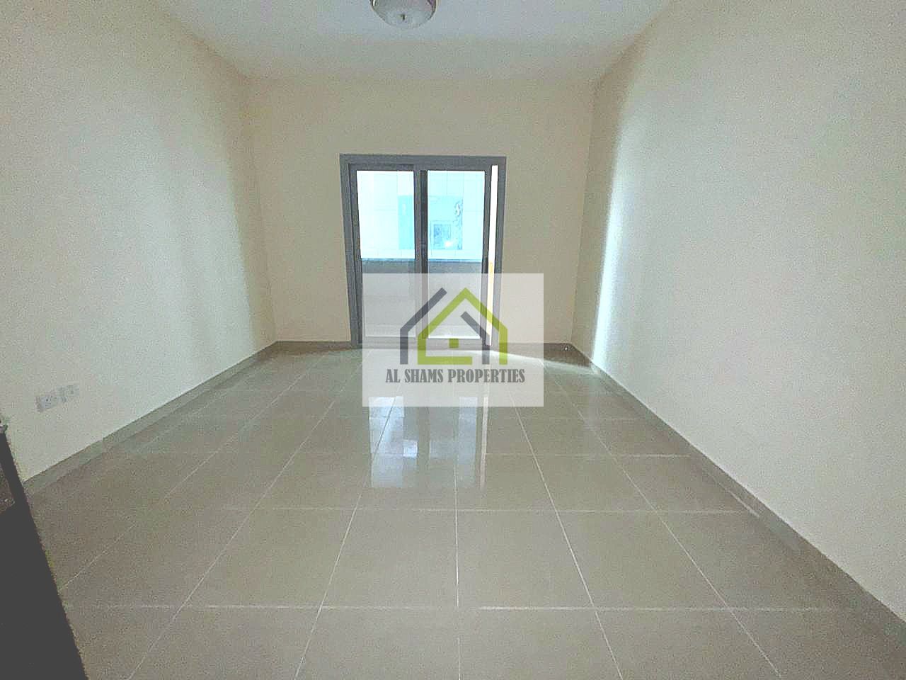 Spacious 1Bedrooms with balcony gym free Dubai sharjah border