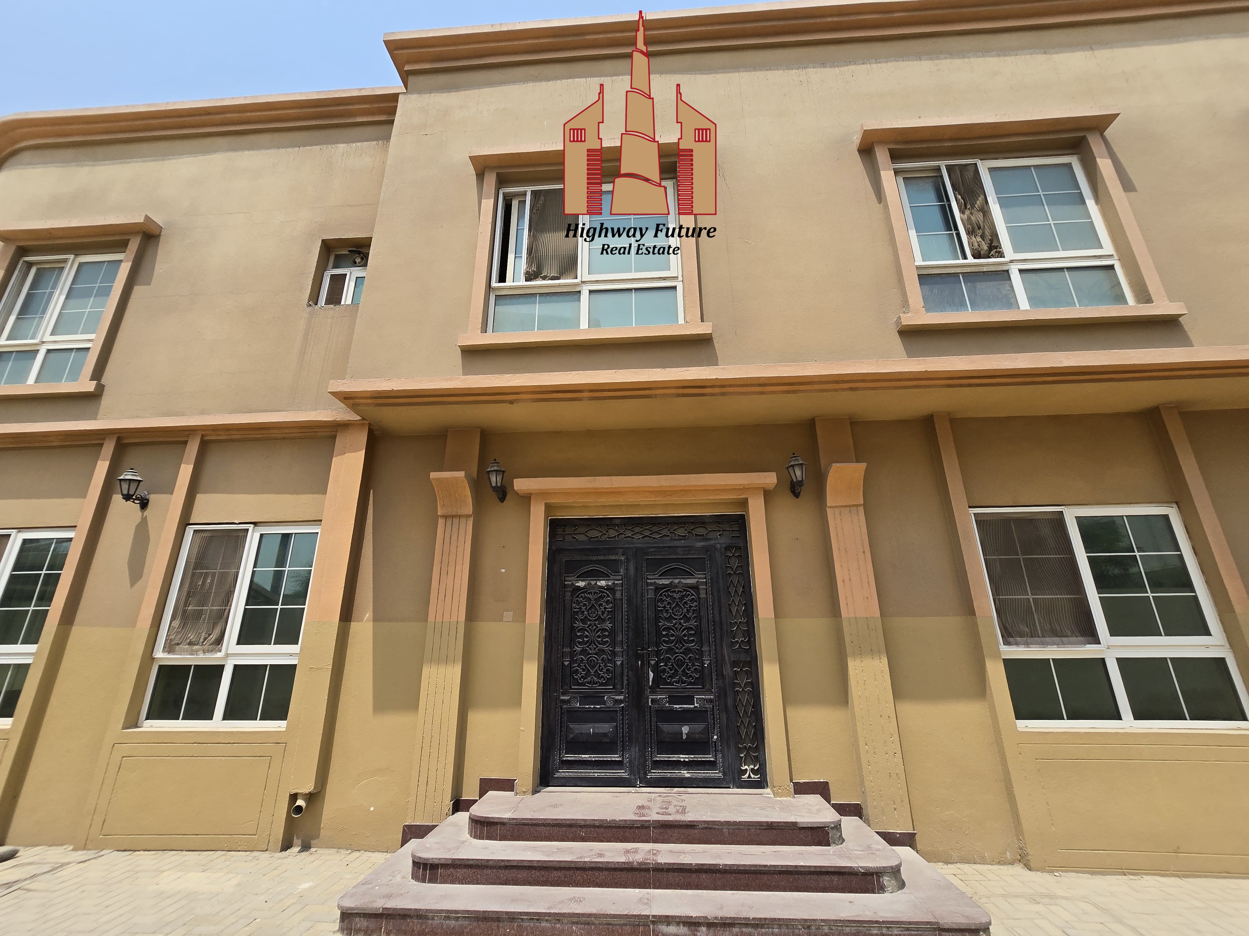 4 bedroom, hall, Majlis, parking, garden, Maid room balcony, wardrobes, central ac, Rent only 95K, 4 to 6 cheques, 5k Deposit cash, 6k commission
