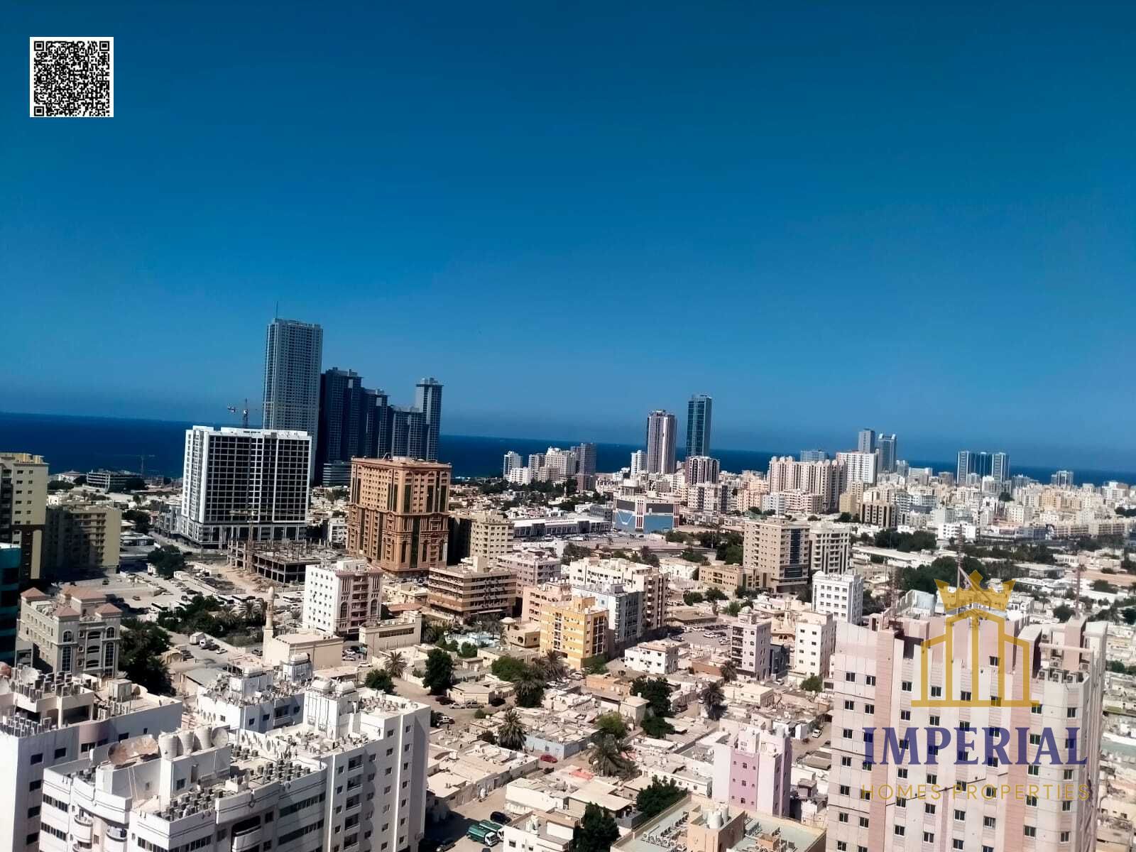 A distinctive apartment for monthly rent in Rital Towers, Ajman, in a prime location close to services and main roads,