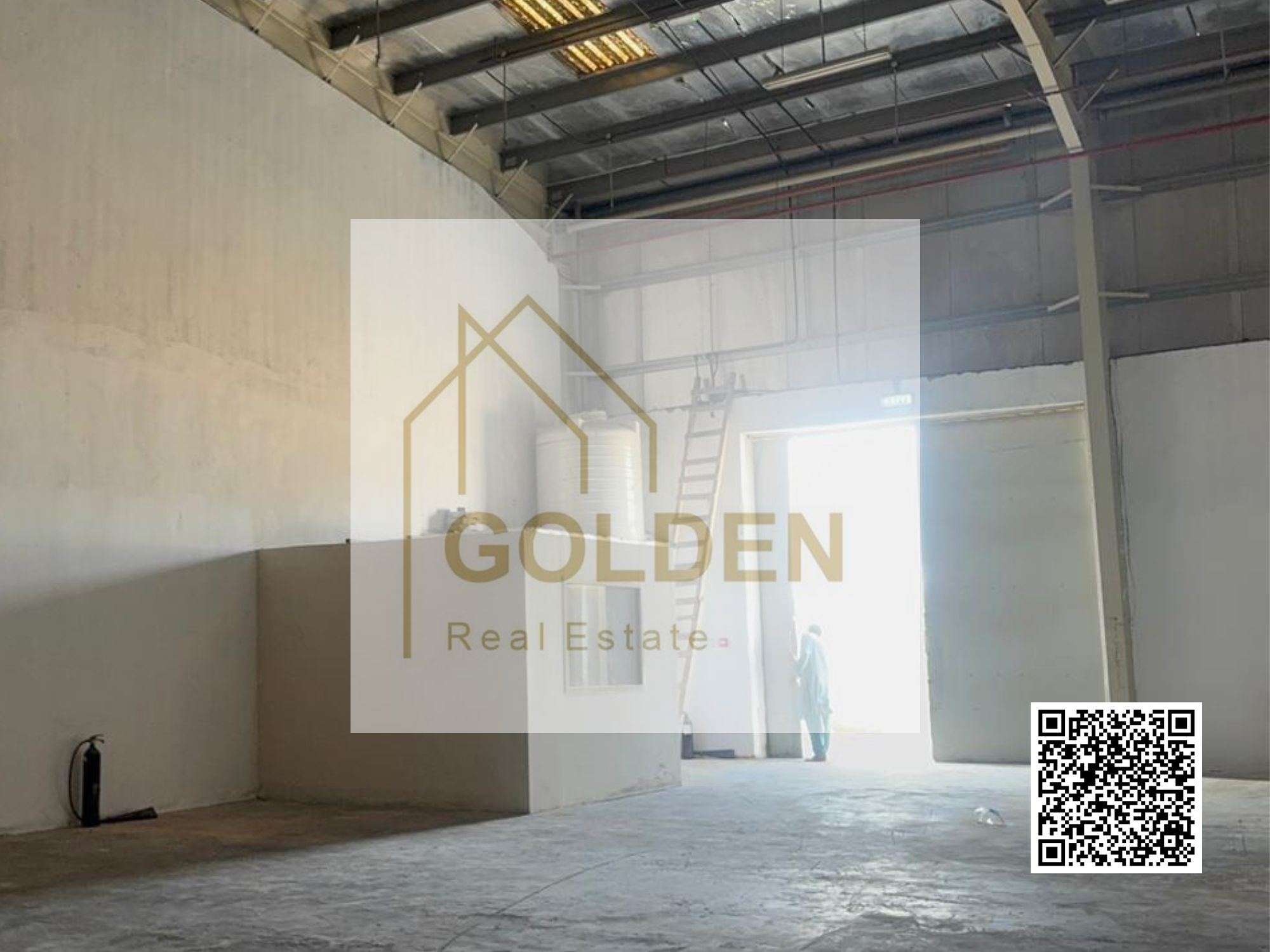 Spacious 7,300 sq ft warehouse with mezzanine, 13 kW power, located on main street, perfect for storage, light industry, or commercial activities.