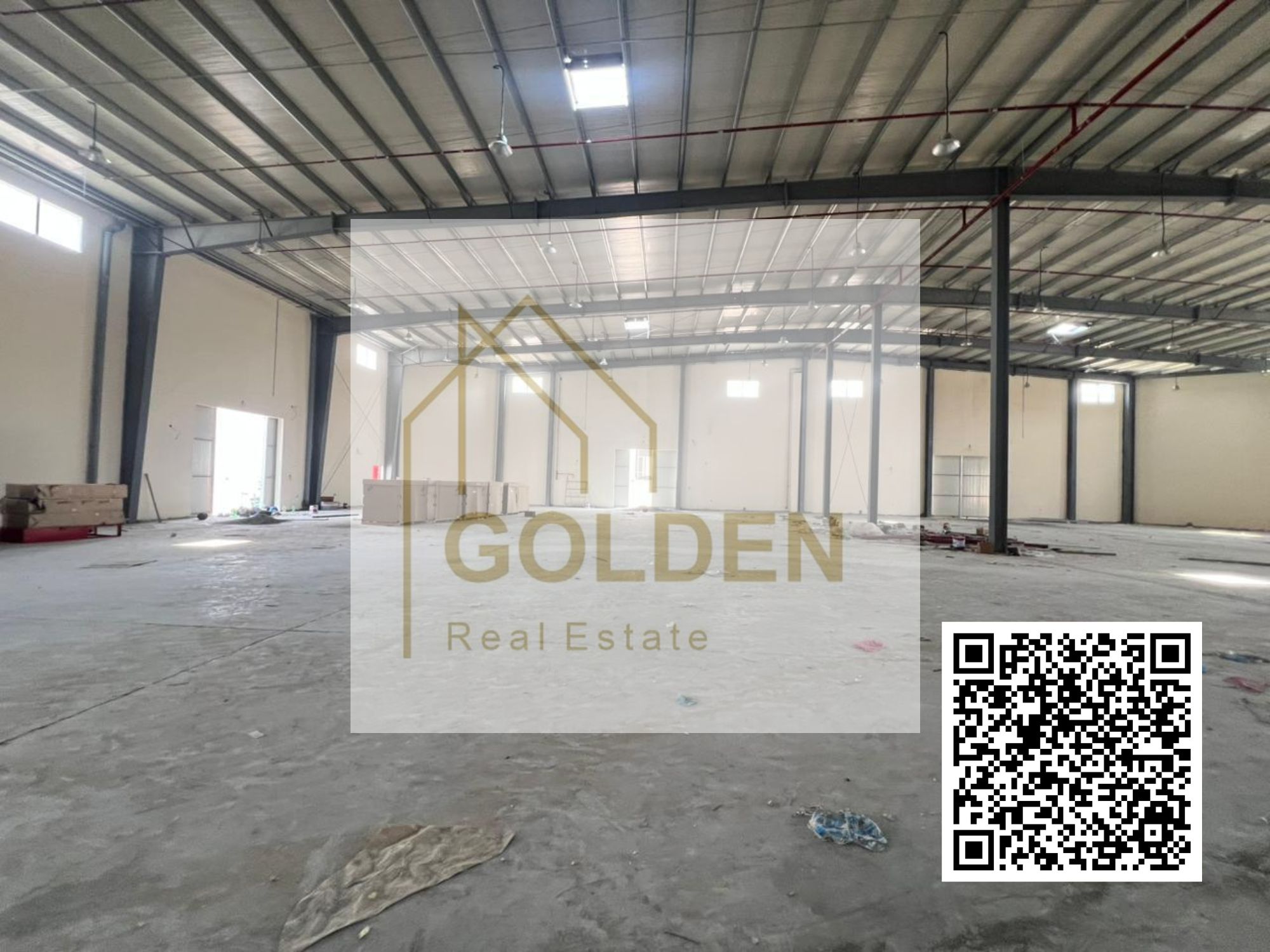 High-Power 715 kW Warehouse – 45,000 sq ft, Prime Main Street Location, located directly on the main street.