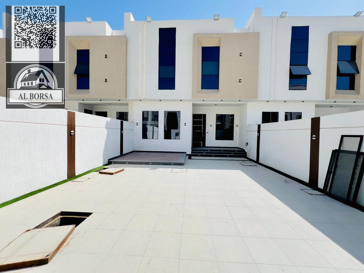 Luxury villa for rent in Al Yasmin neighborhood Five master bedrooms with a majlis and a large family lounge