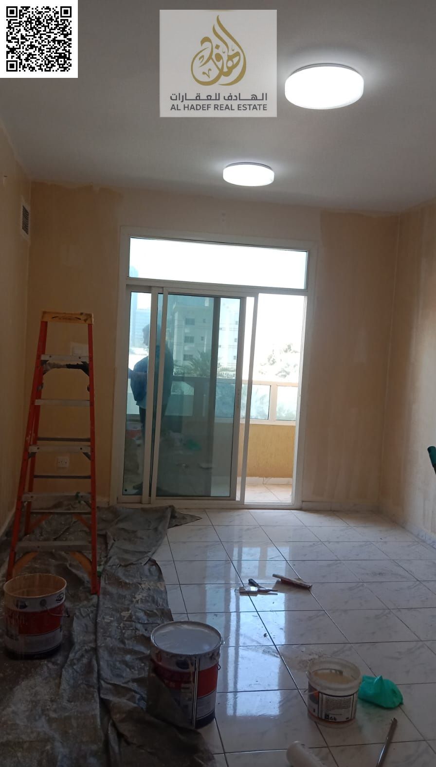 UAE – Ajman – Al Bustan Area Annual 1 Bedroom Apartment for Rent – With Bathroom, Kitchen & Balcony – Central AC Spacious apartment in a prime