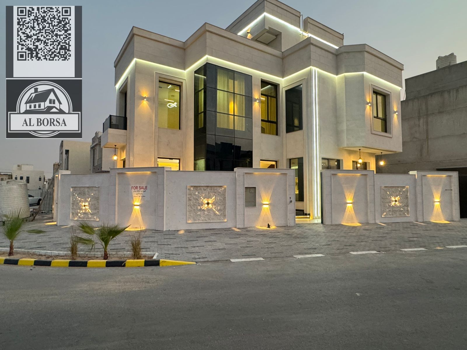 Villa for rent in Al Yasmin neighborhood – Prime location Consisting of four master bedrooms with a majlis and a large family room