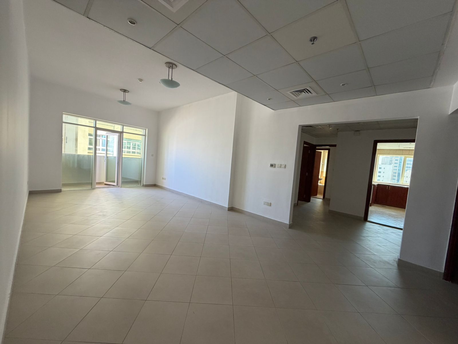 2 BHK + Balcony & Maid / 3 Baths / Spacious Kitchen / Open View / Master Rooms / Large Layout / Family Tower / Near Dubai Exit / 4 Cheques