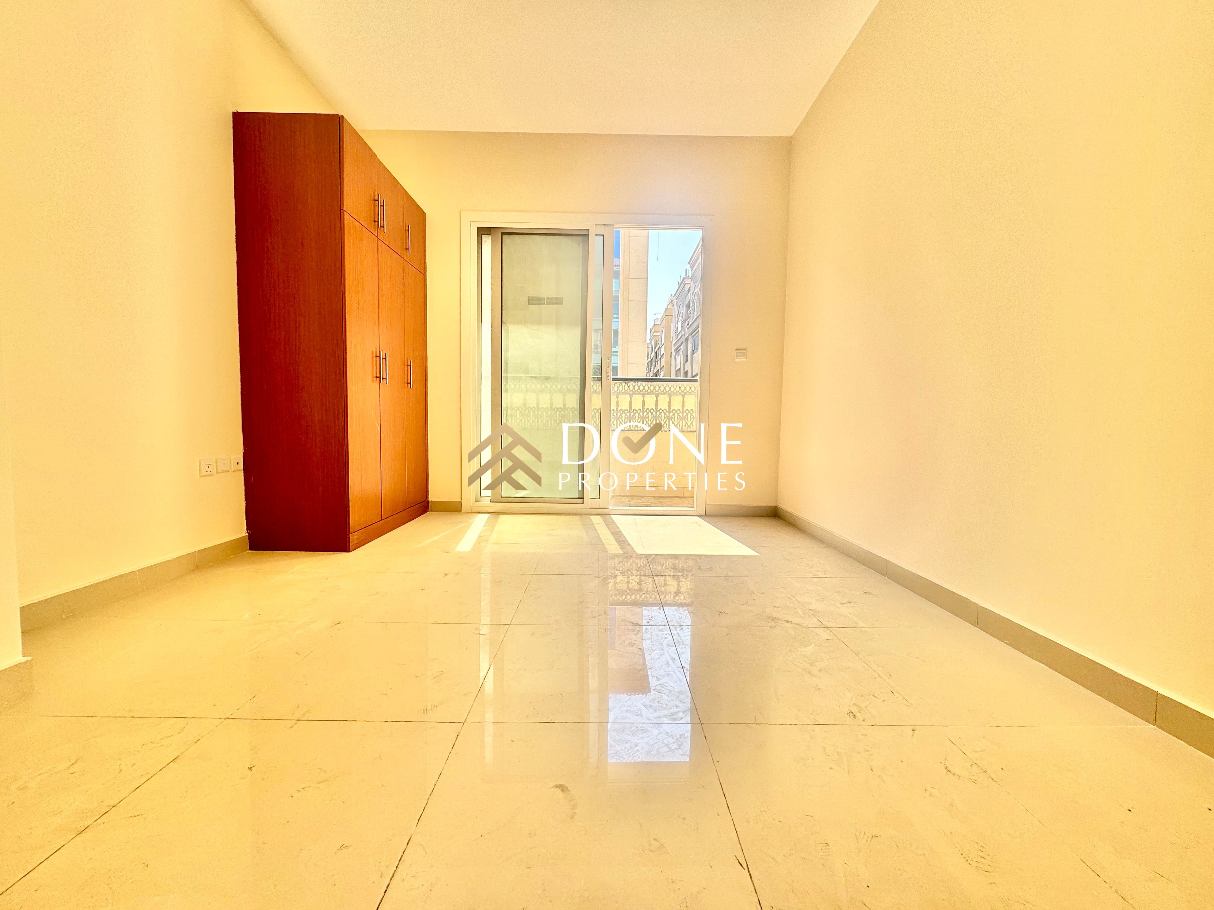 Biggest 3BHk apartment! With balcony open view wardrobes master bedroom and with covered parking
