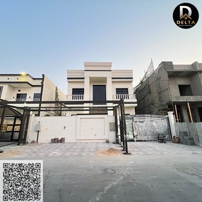 Villa for sale in Ajman, Al Yasmeen area | With private pool | Special price including fees, water, electricity, and air conditioning | Prime location