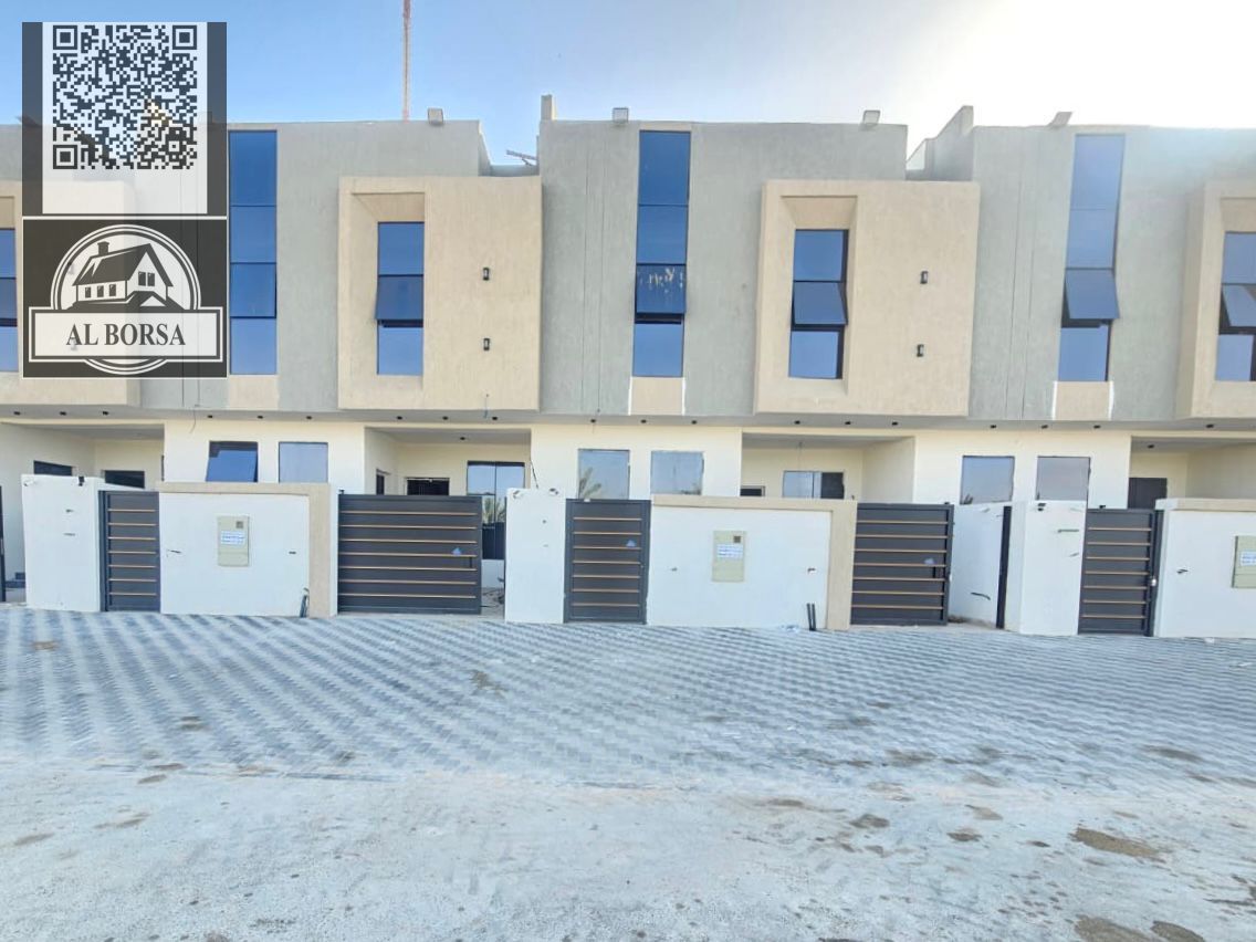 Townhouse for Rent – Helio 1, Ajman | 2 Floors + Rooftop | 4 Bedrooms + Majlis + Living Hall
