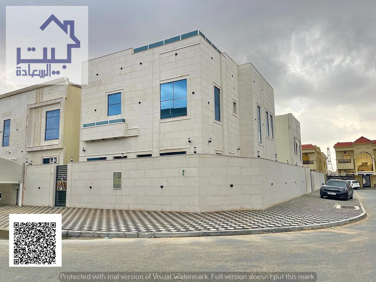 Five-Bedroom Villa for Rent in Al Yasmeen Area – Corner Villa with a Modern and Elegant Design