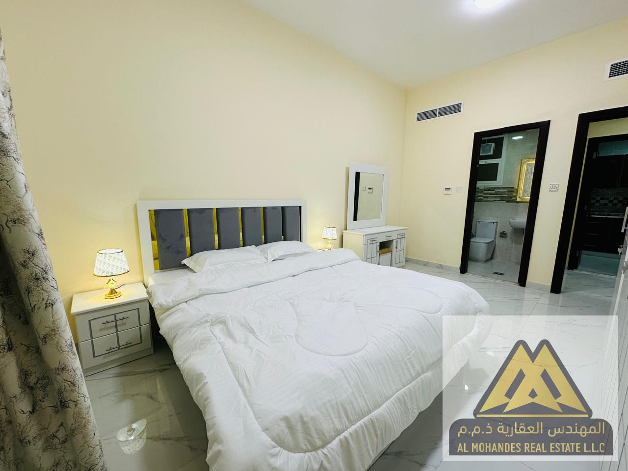 Furnished 1 Bedroom Apartment for Monthly Rent in Al Rashidiya 3 Behind Grand Mall – Bills Included