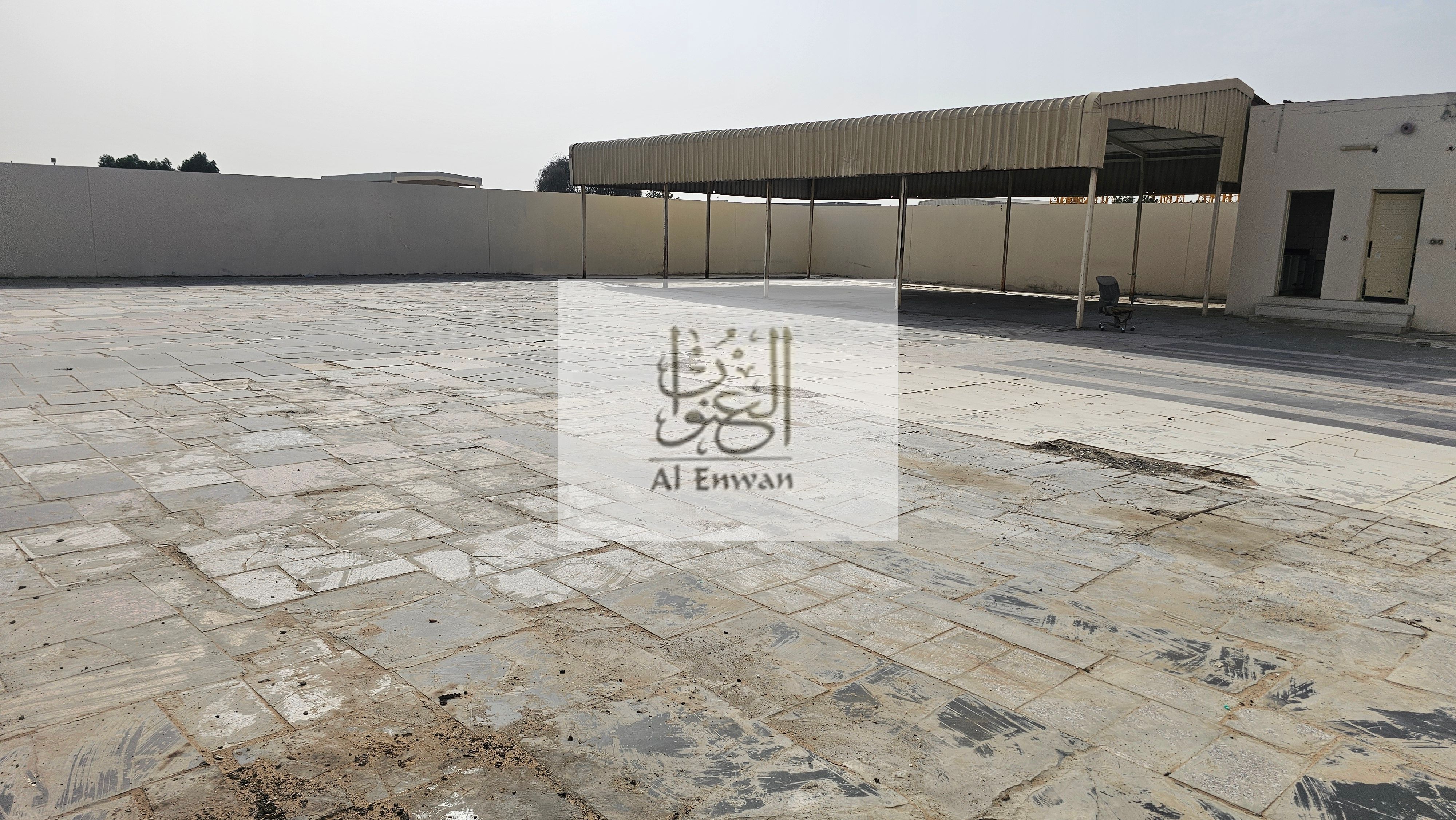 A 10,000 sq ft plot of land for rent in Al Sajaa Industrial Area
