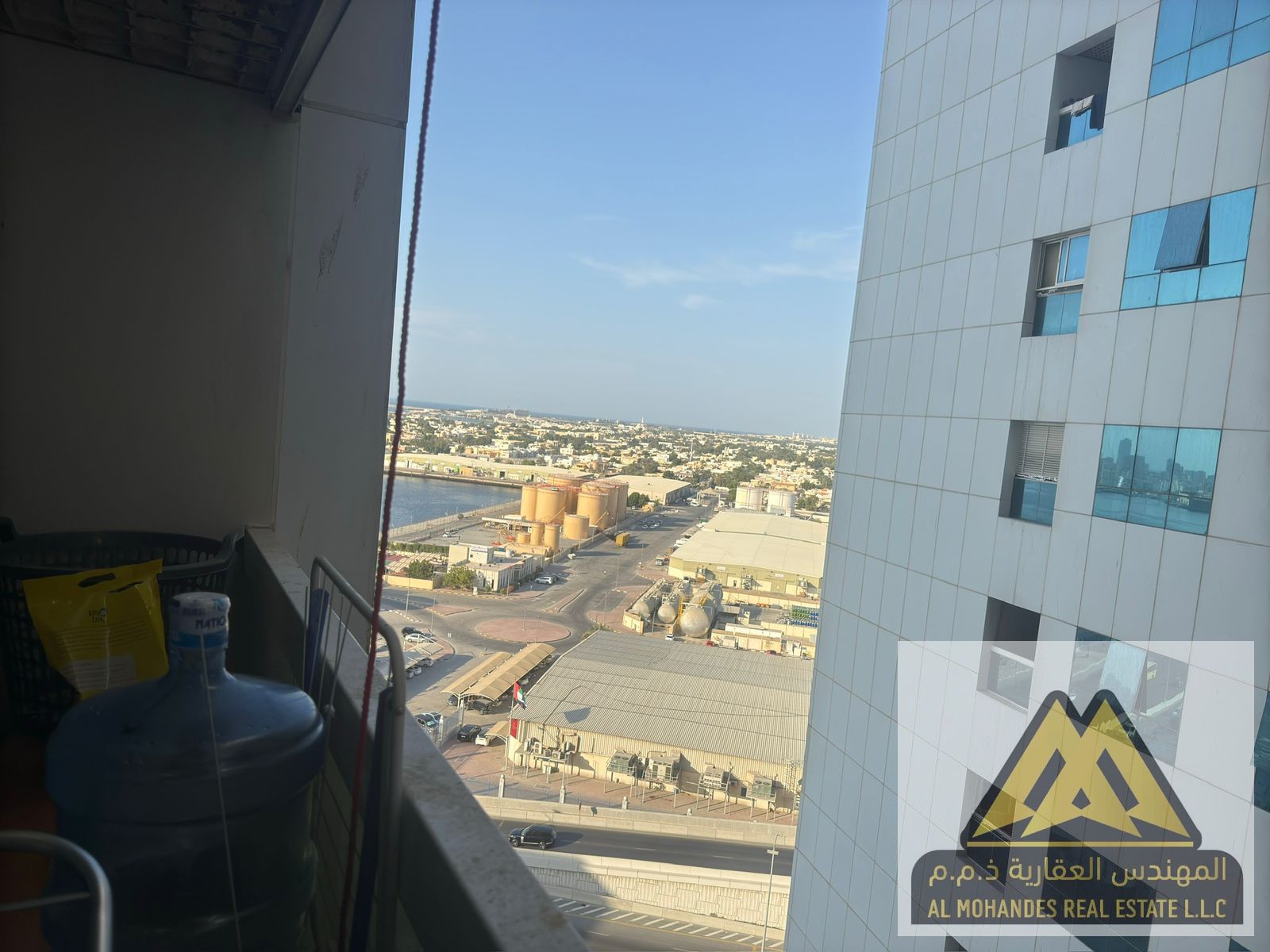1-Bedroom Apartment for Sale in Pearl Towers, Al Rashidiya 1 Ajman | 2 Bathrooms, Side Creek View Balcony | Rented Parking | AED 350,000