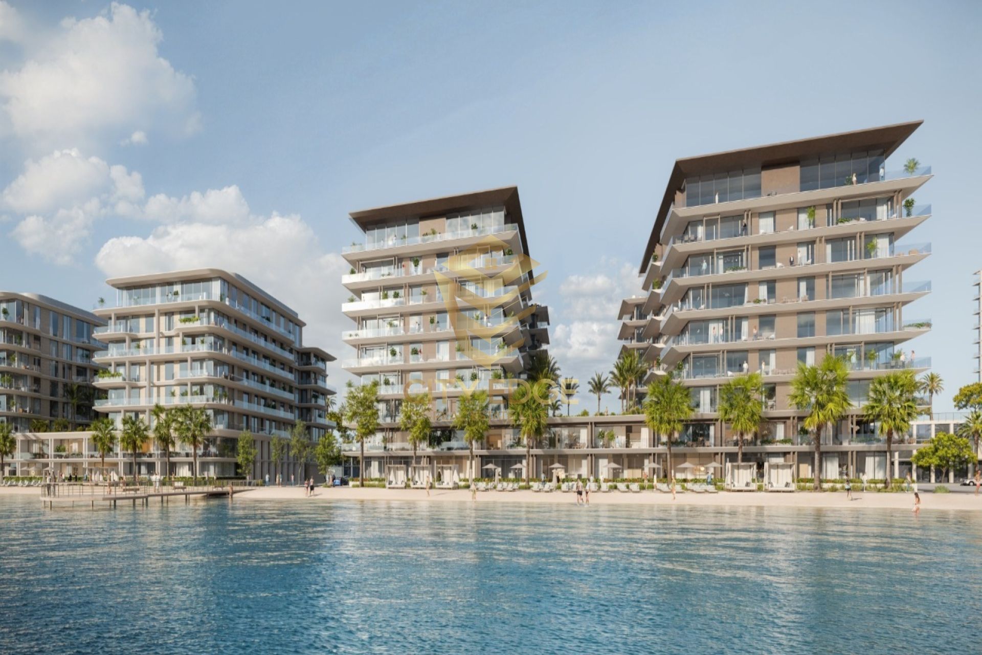 Full sea view-free hold-private beach-high ROI .