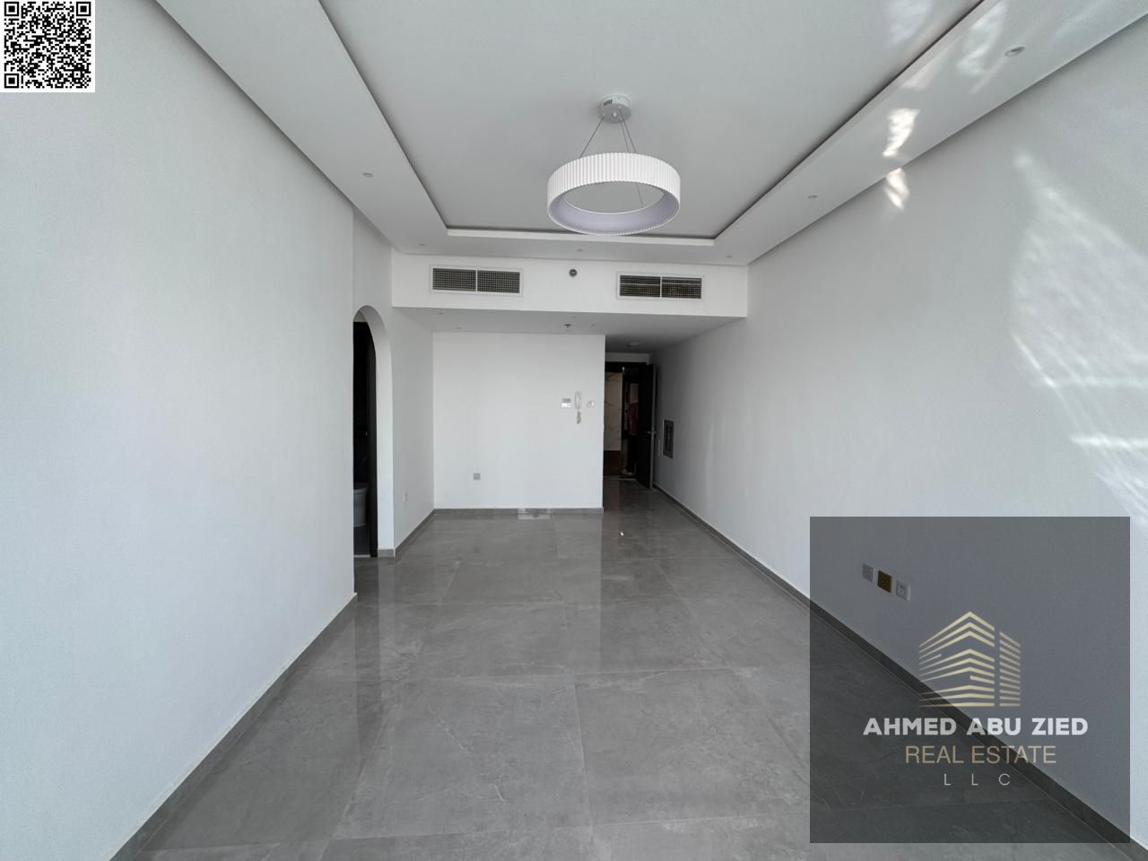 Beautiful and spacious one-bedroom apartment for annual rent - first occupancy in a new tower - master bedroom - 2 bathrooms - balcony with open view