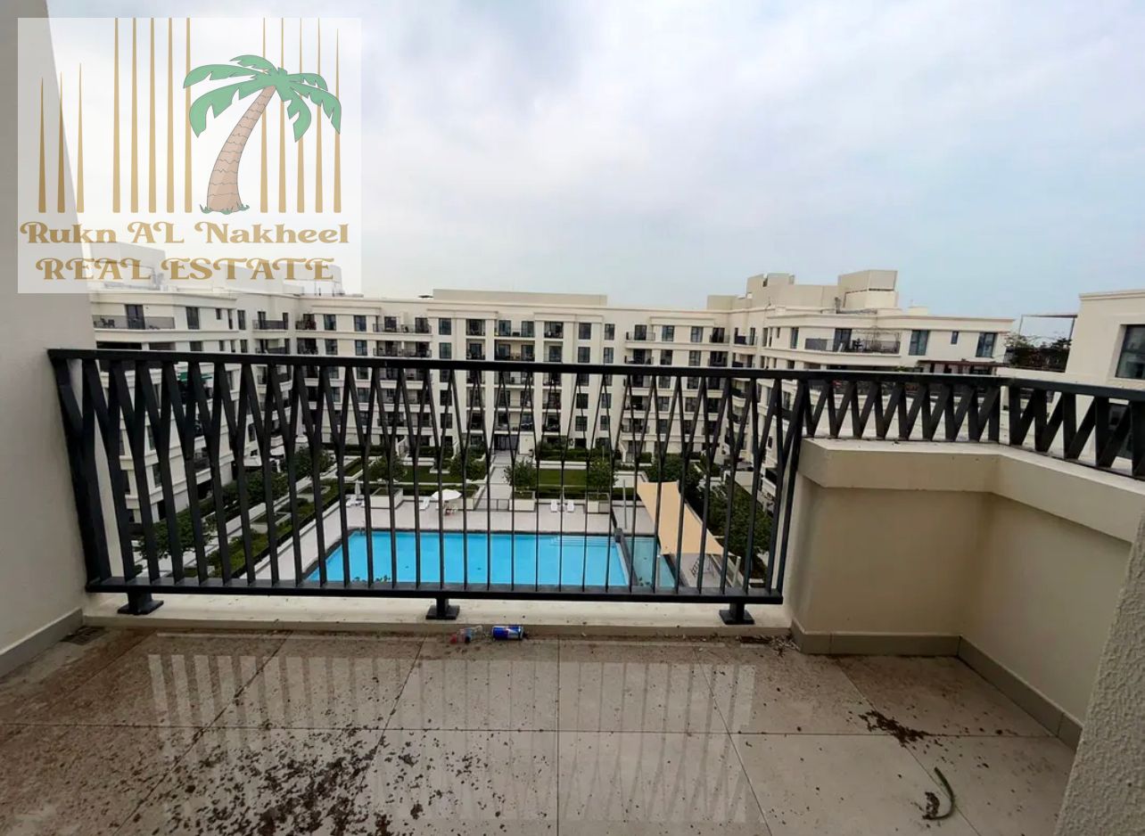 Brand New | Pool View | luxurious 3 bhk 4 bath huge balcony Maidroom laundry room parking free ready to move for more details contact us