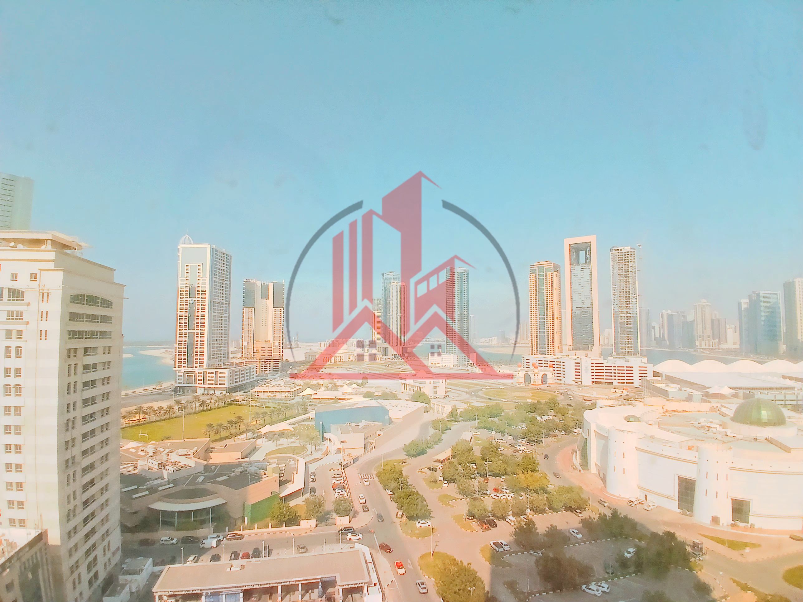 Spacious / 1BHK / Gym Pool / Corniche View / Family-Friendly/ Opossite Arab mall