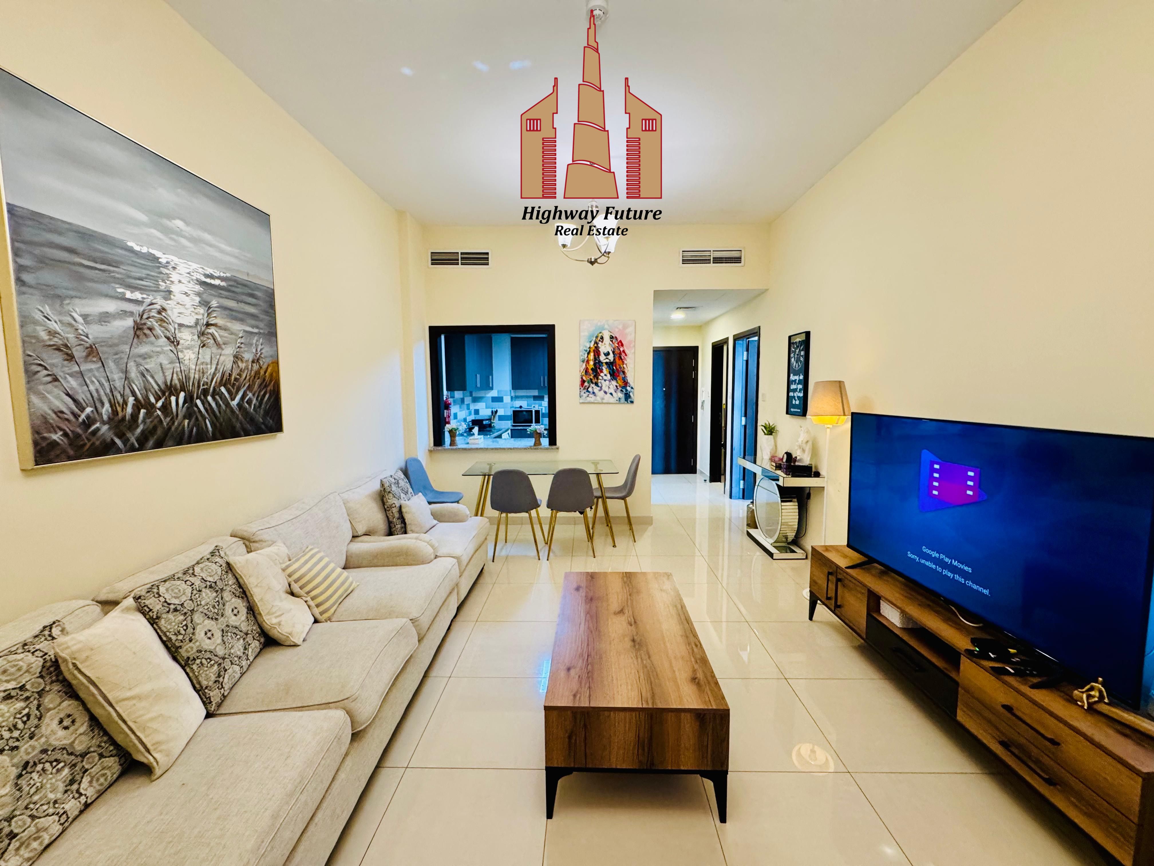 Modern Designed Fully Luxurious 1BHK |Close kichen +Balcony |Gated Community