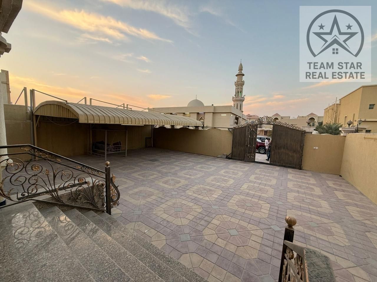 villa for rent in Al Mowaihat 1, Ajman, located directly opposite