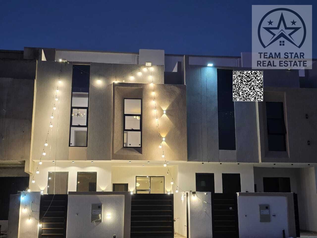 Spacious four-bedroom townhouse available for annual rent in Al-Haliyo 2