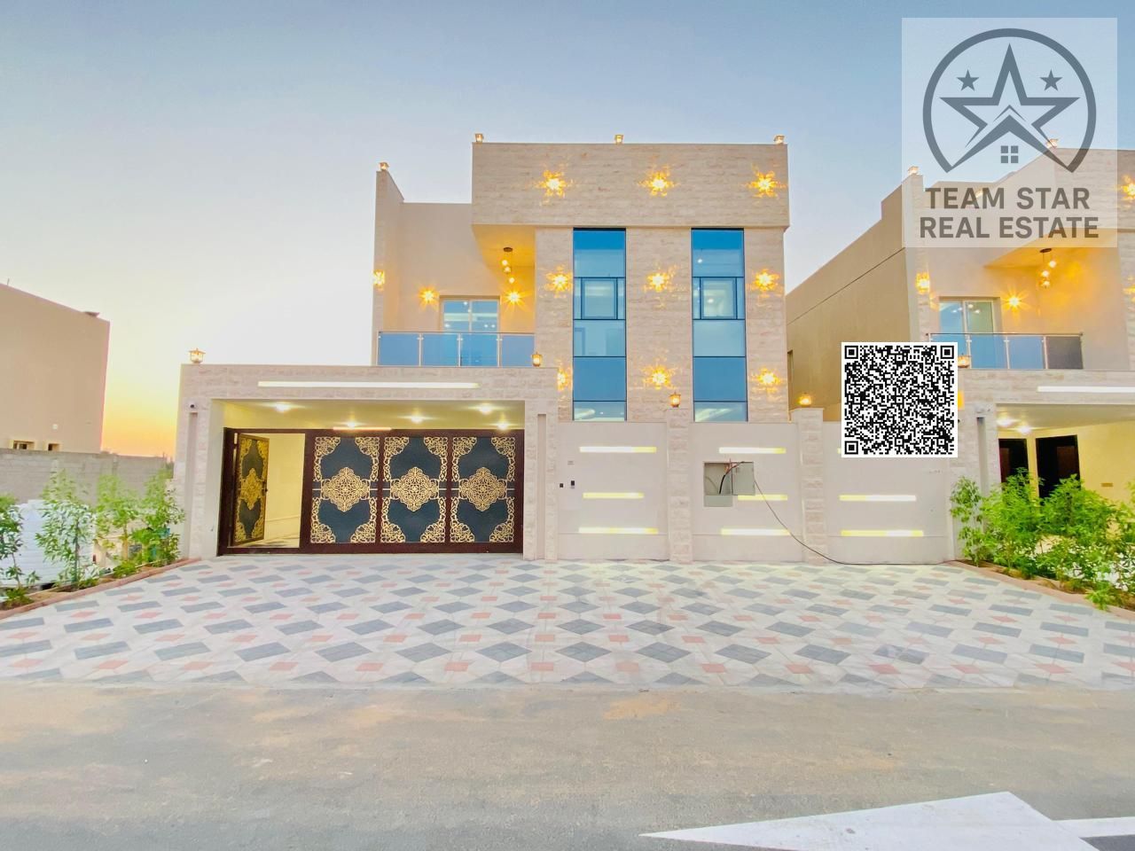 First occupancy villa for rent in Al-Haliyo 2 area, luxury design.