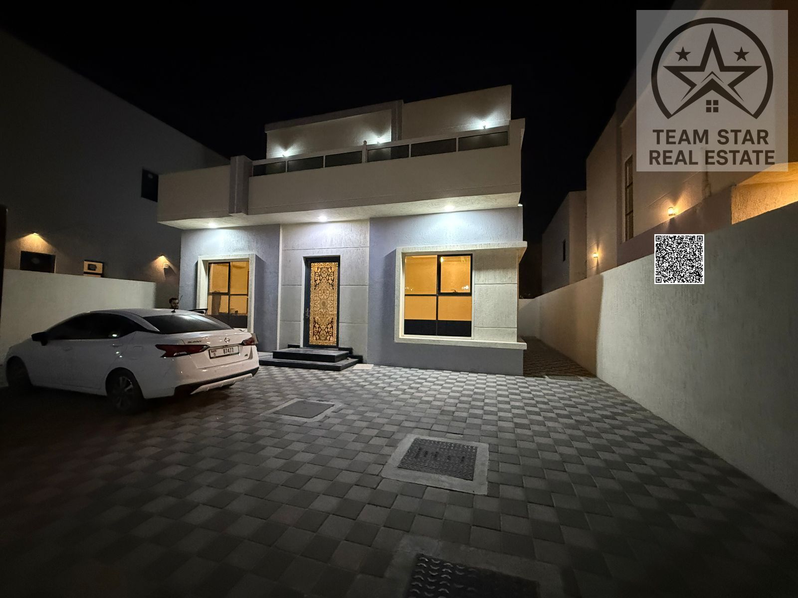 3 bedroom villa in Al Zahia with balcony and private garden