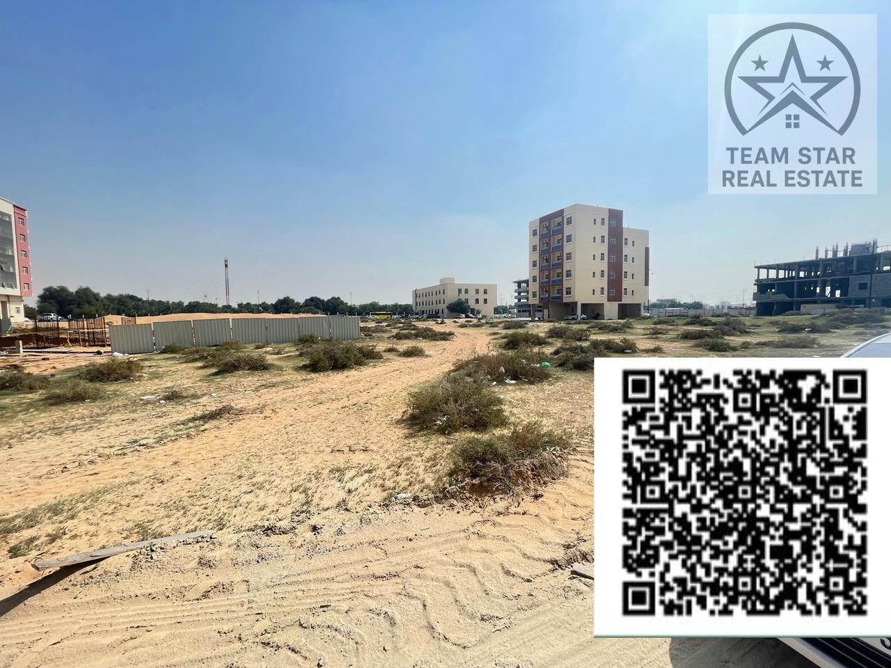 "2 Residential-Commercial Plots for Sale in Al Yasmin - Opposite Princess Village - Freehold - G+10 Permit"