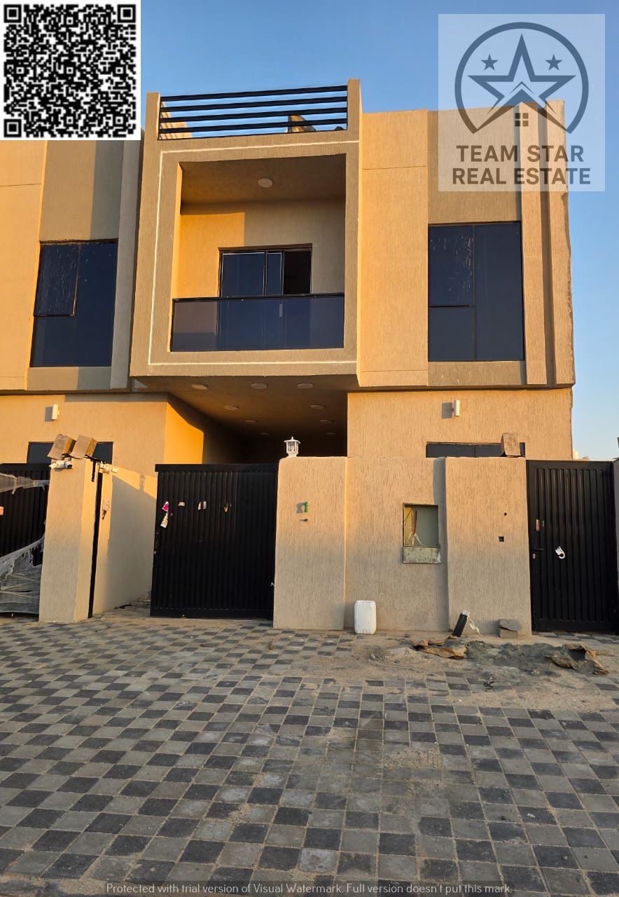 High-end finished villa with master bedrooms, near a mosque