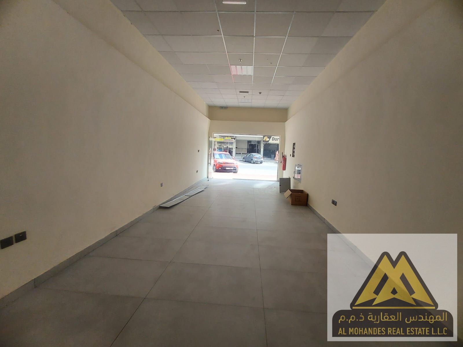 Commercial Shop for Rent in Al Naeemiyah 2 Ajman | First Occupancy | 44 sq. m | Prime Location | Premium Finish | AED 60,000