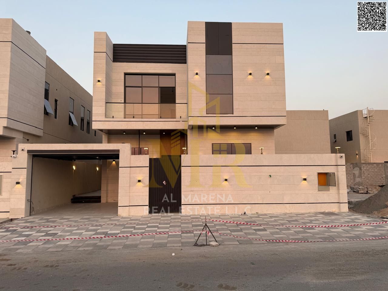 An excellent opportunity to own a modern villa in Al Bahia, Ajman, ideally located near the main road and next to a mosque, offering convenience and a
