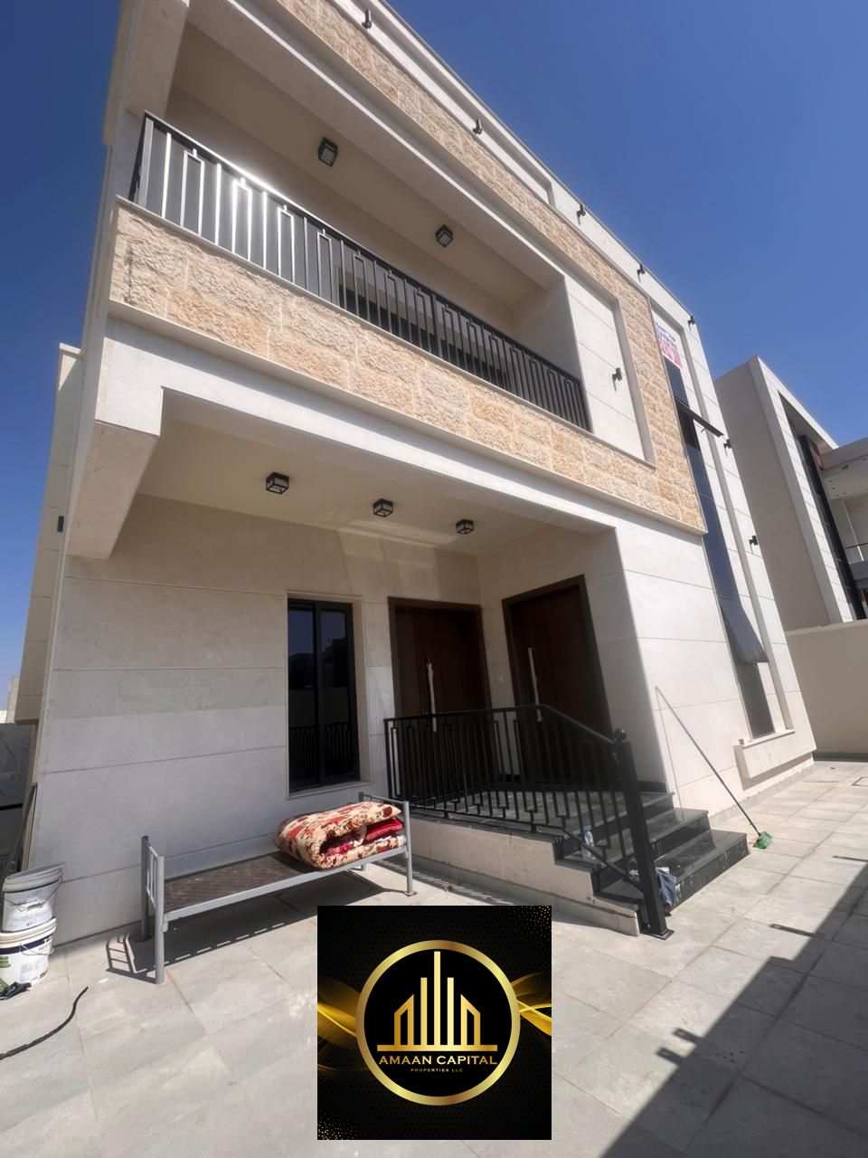 First occupancy villa for sale in Al Bahia, Ajman, including registration fees