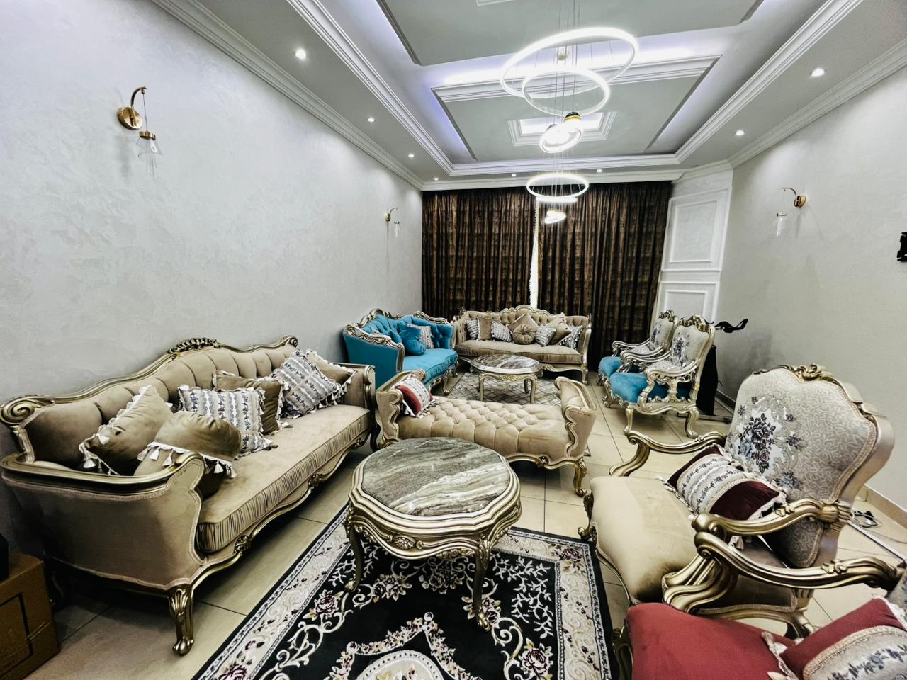 Parking, gym, swimming pool, maid's room, master