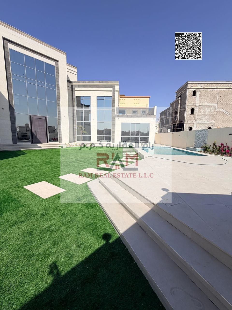 Luxury villa for sale in Al Yasmeen – behind Al Hamidiya Park