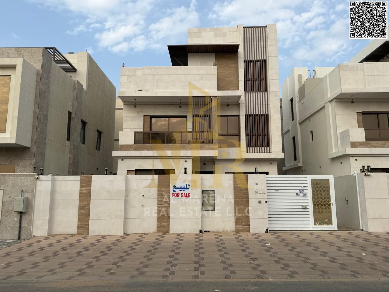 Modern Villa for Sale in Al Bahia – Two Floors + Roof | Fees Included A great opportunity to own a modern villa in Al Bahia, offering generous sp