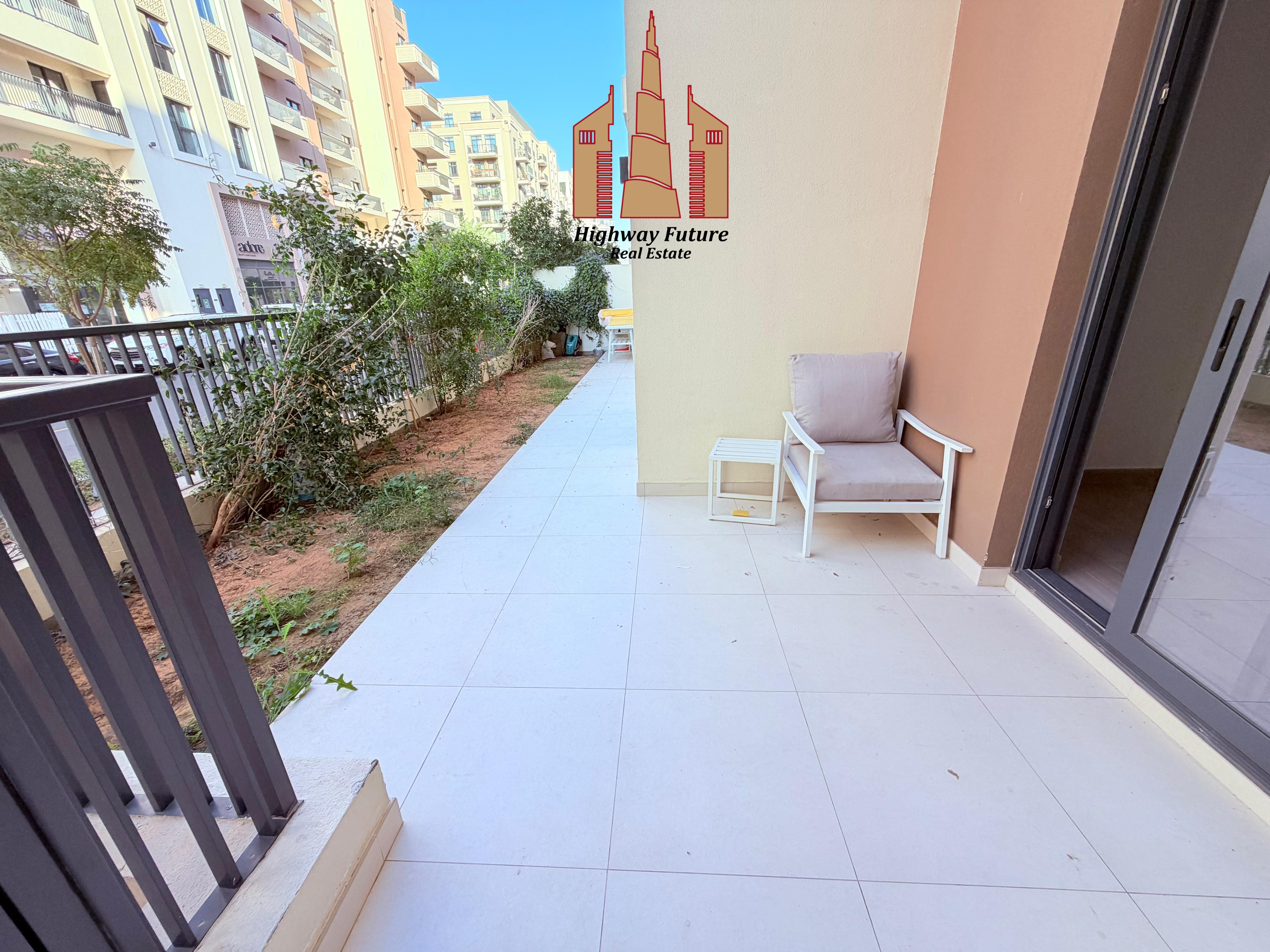 Big terrace | lavish 2-BR Apartment | All facilities free