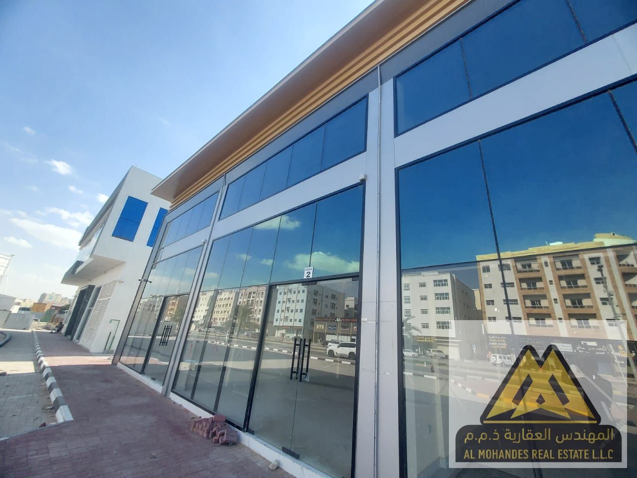 New Commercial Shops for Annual Rent in Al Jurf 2 Ajman | First Occupancy | Mezzanine | 500 sq. ft | Strategic Location | AED 65,000