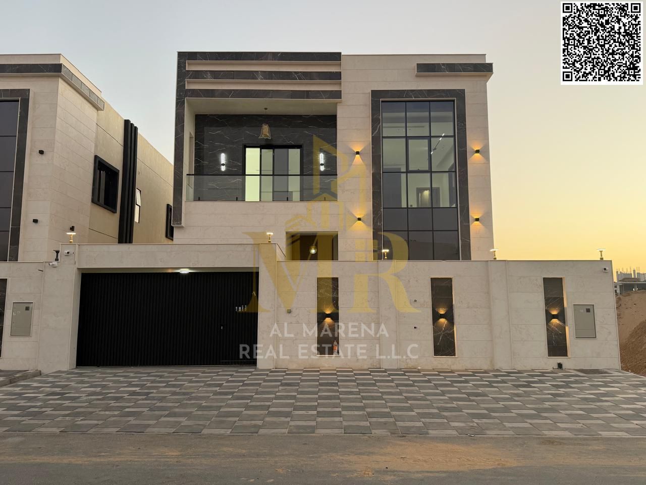 Villa for Sale in Al Bahia – 5 Bedrooms with Guest Majlis & Two Family Halls | Two Floors | Spacious Plot A great opportunity to own a spacious a