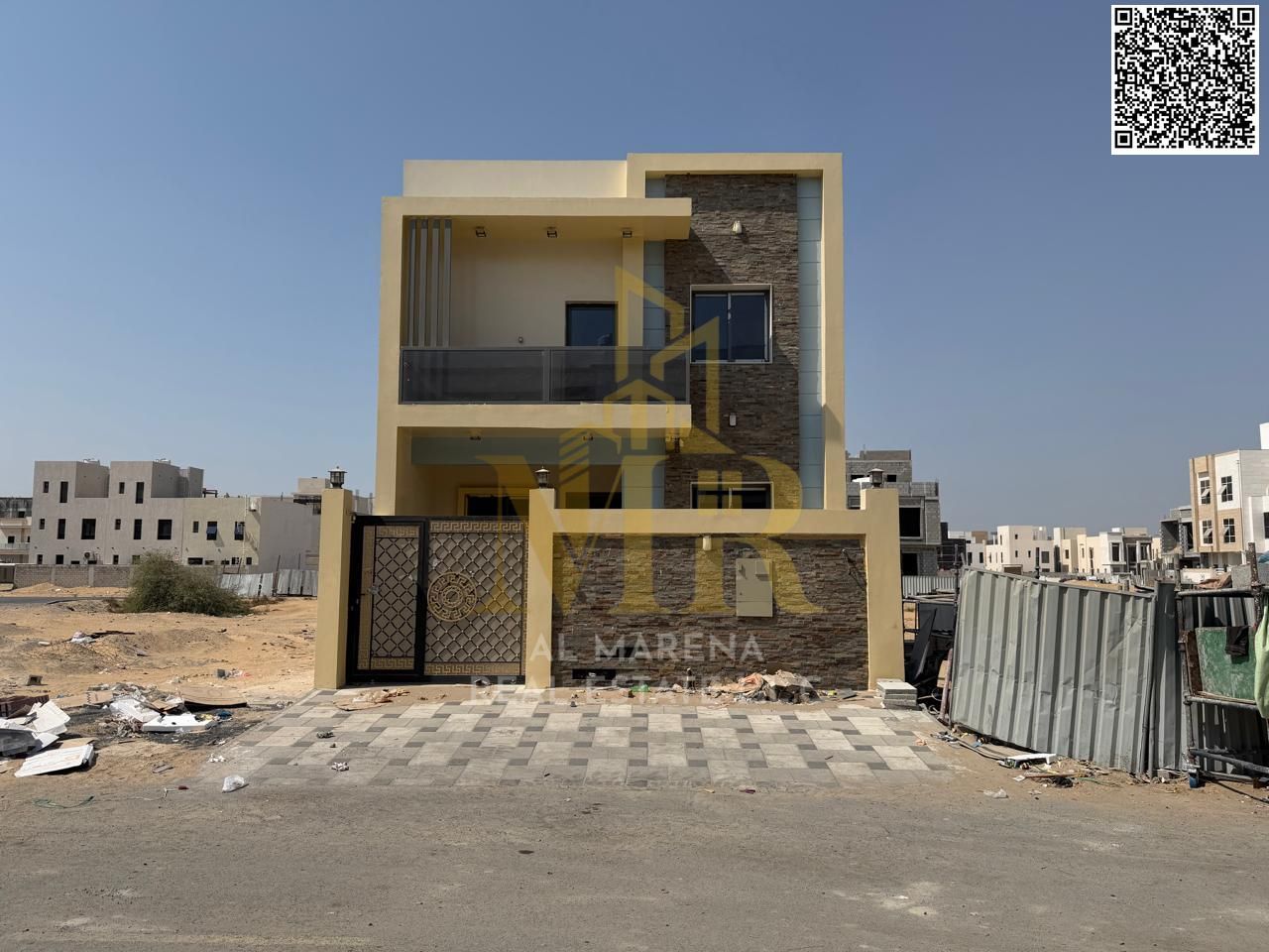 Villa for Sale in Al Bahia – 5 Master Bedrooms | Two Floors | Fees Included A great opportunity to own a modern villa in Al Bahia, offering comfo