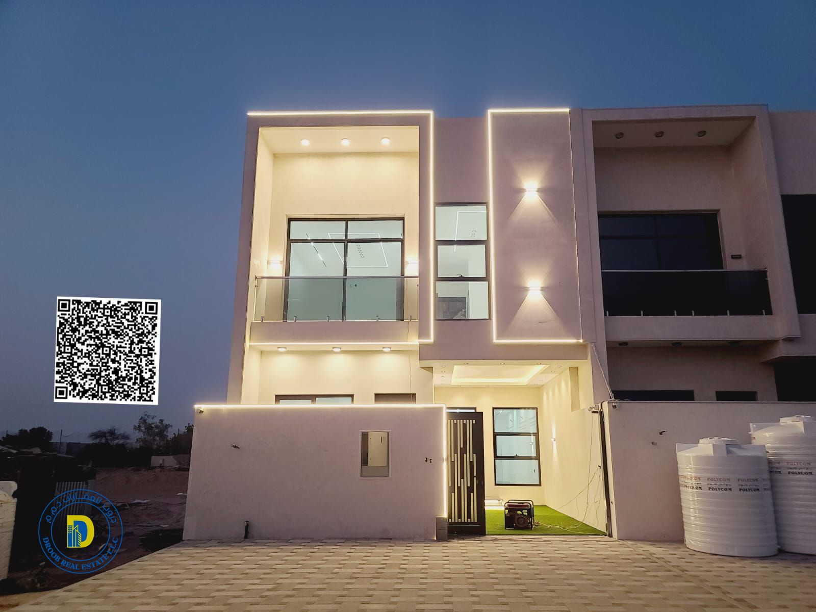 For Sale: Unmissable opportunity! 4-bedroom townhouse with a roof terrace, registration fees, Al-Helio 2 . Bank financing. Freehold .