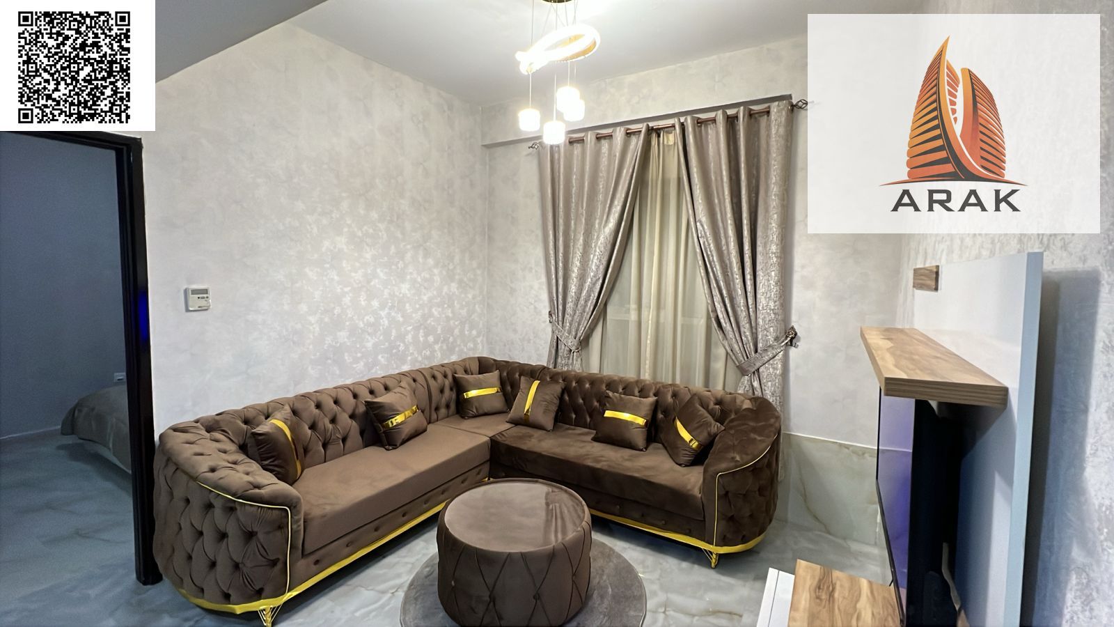 Furnished 1 Bedroom Apartment for Rent in Garden City – Ajman