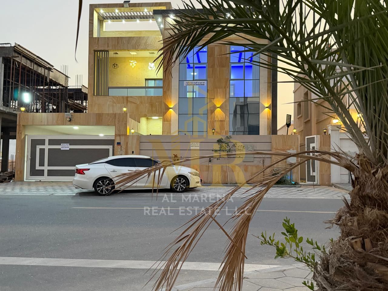 Luxury villa for sale at an attractive price in Al Zahia, Ajman | VIP super deluxe finishing and easy bank financing… just two minutes from Sheikh Moh