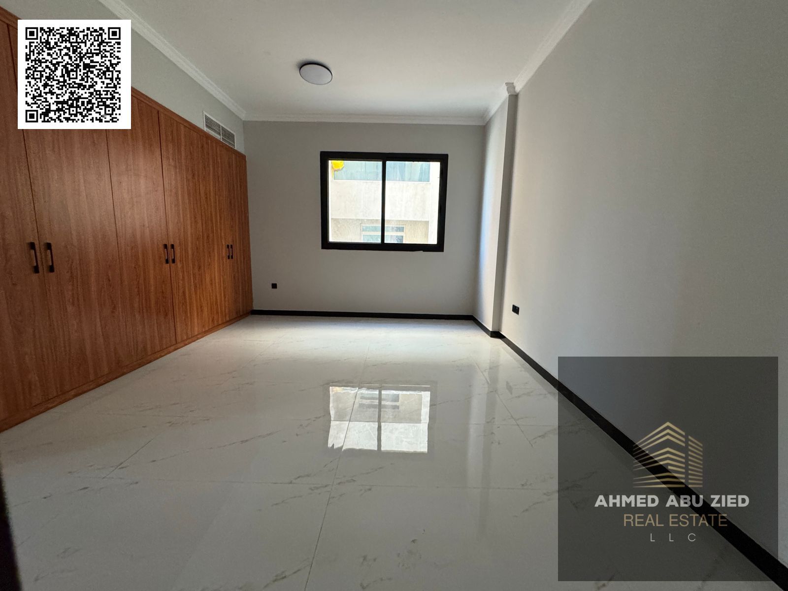 For annual rent, first occupancy, two master bedrooms in Al Muwaihat 3, near Exit 311 and Al Shuwaifat School | Balcony + Central Air Conditioning + O