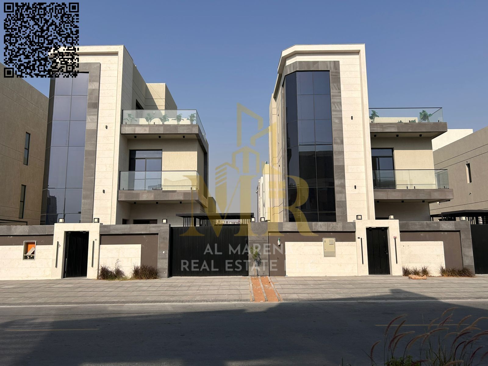 A villa with an all-inclusive price, including electricity and water, on the main street, ready to move in, in the most prestigious areas of Ajman. Fr