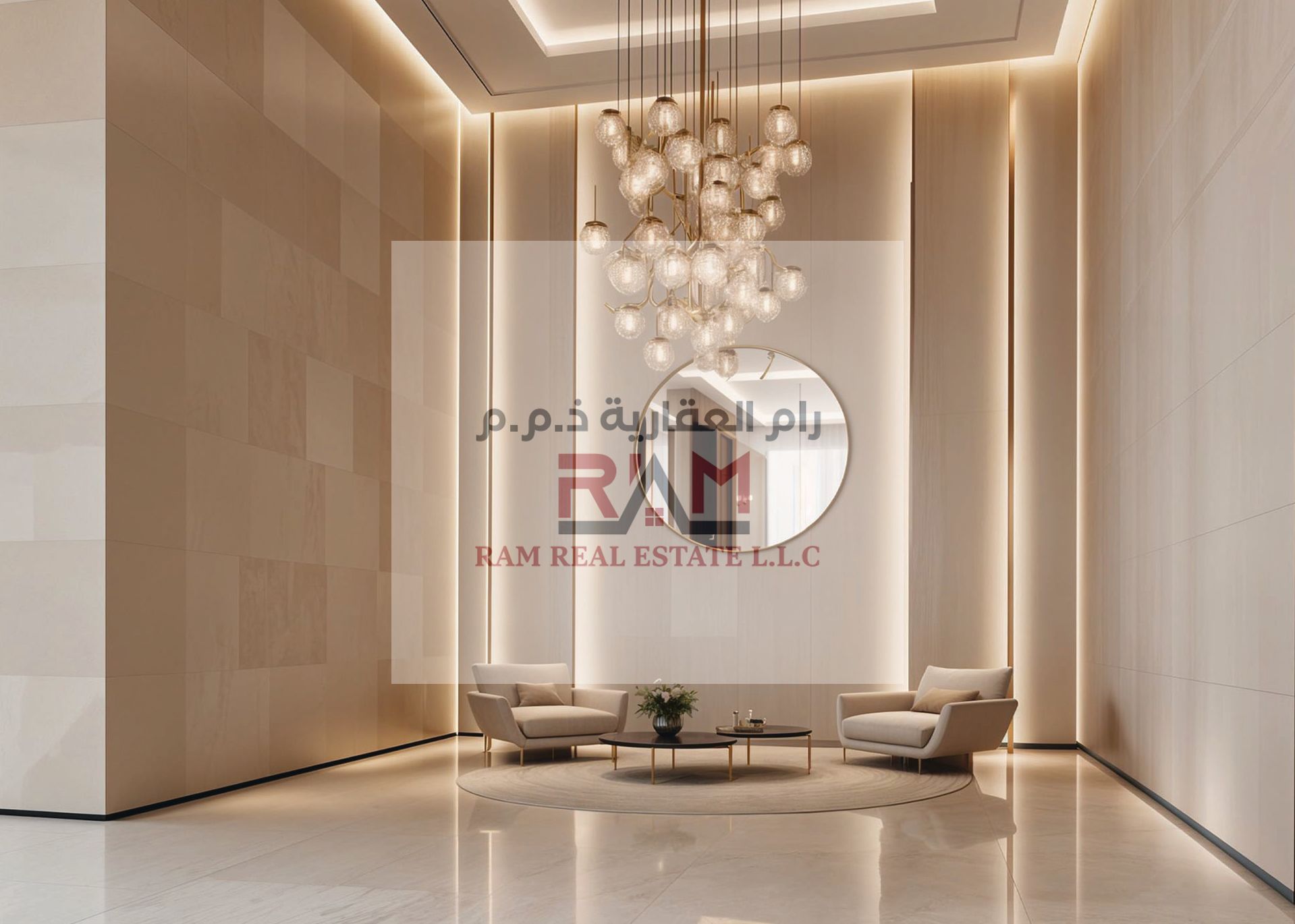 Luxury 2 Master Bedroom Apartment with Open Sea View for Sale in Al Watan Tower – Ajman Corniche – 0% Down Payment and 5 Year Installments