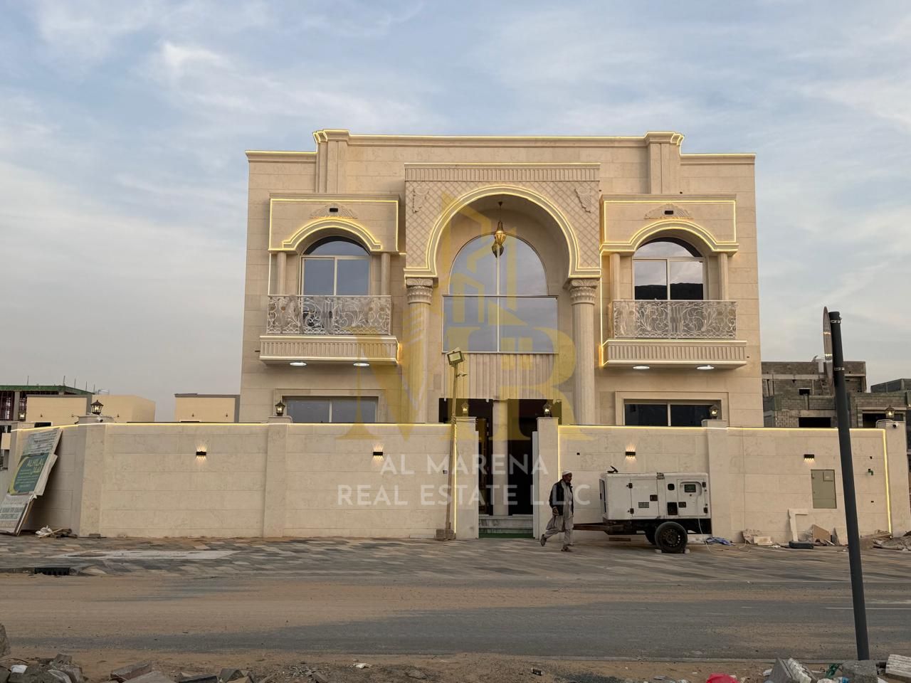 Corner Villa for Sale in Ajman: Unique Design with Swimming Pool, Registration Fees Included | Furnished The villa includes furniture, registration f