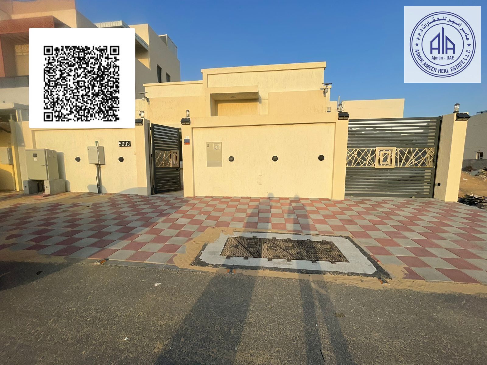 vill for rent ln al zahya Ajman