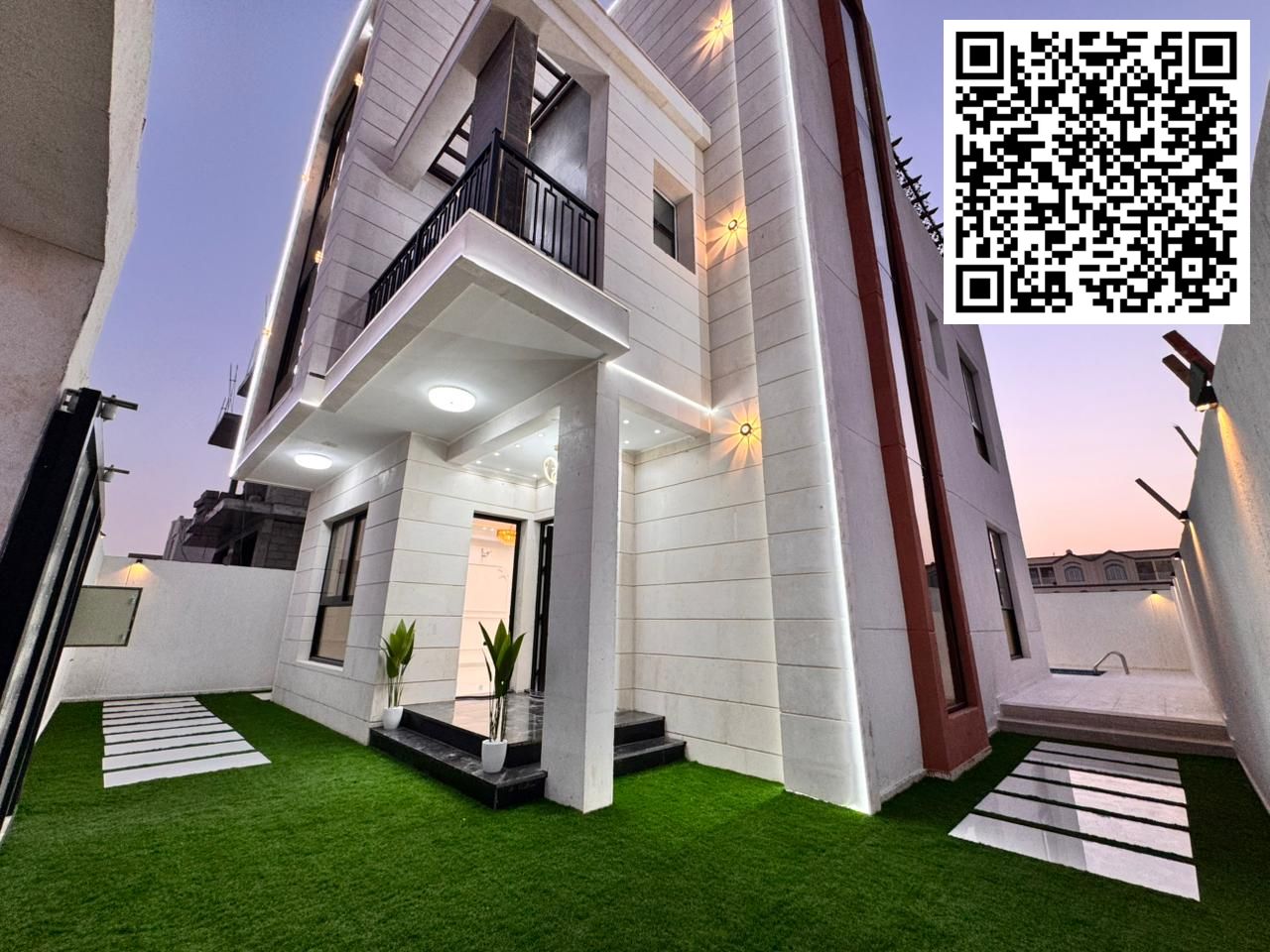 Townhouse for sale in Al Zahiyah, Ajman – 3 master bedrooms + roof terrace – directly opposite the mosque