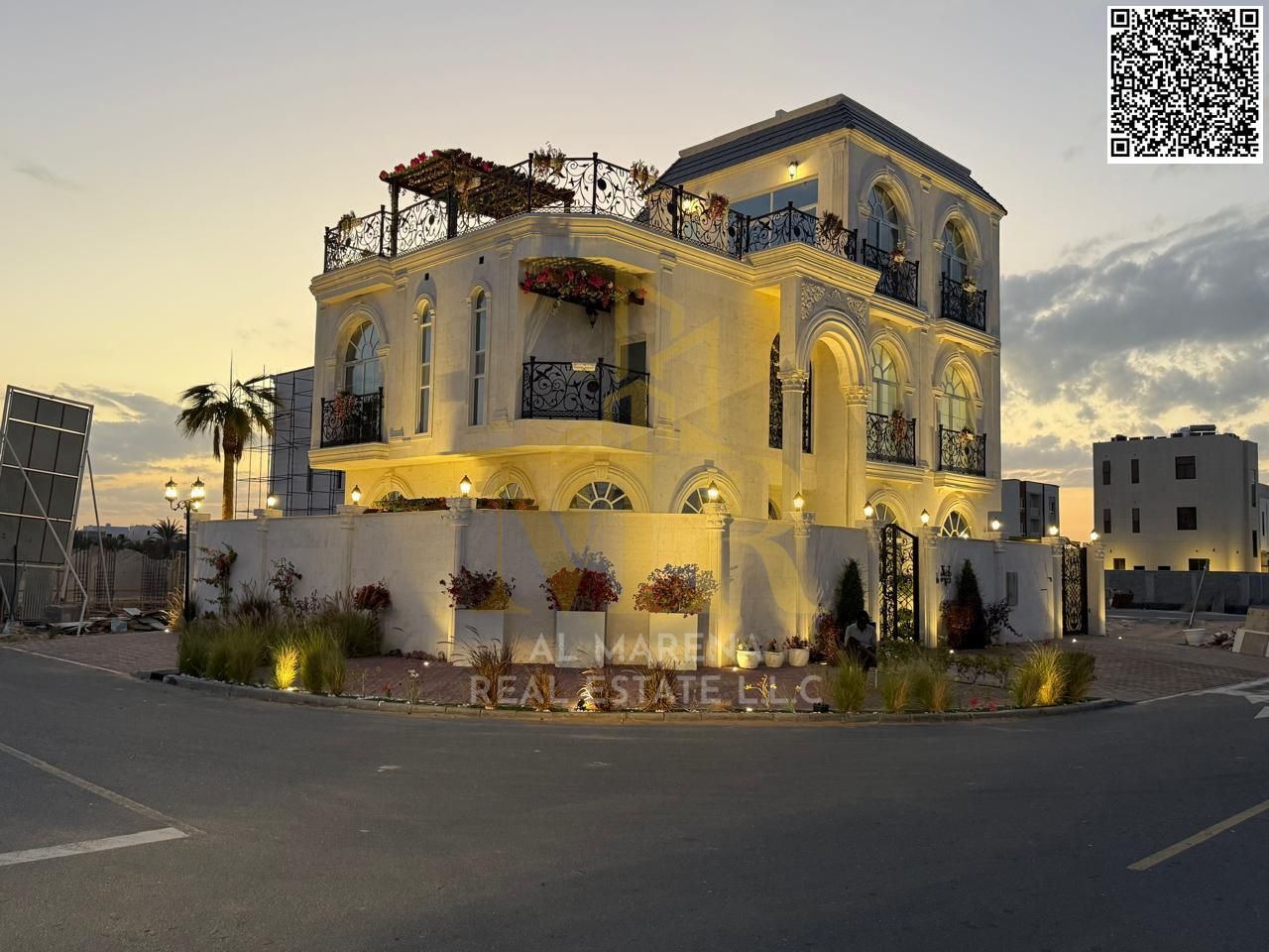 Luxury Villa for Sale in Al Bahia – 5 Master Bedrooms | Guest Majlis | Family Hall | Modern Kitchen | Private Pool | Two Floors + Roof