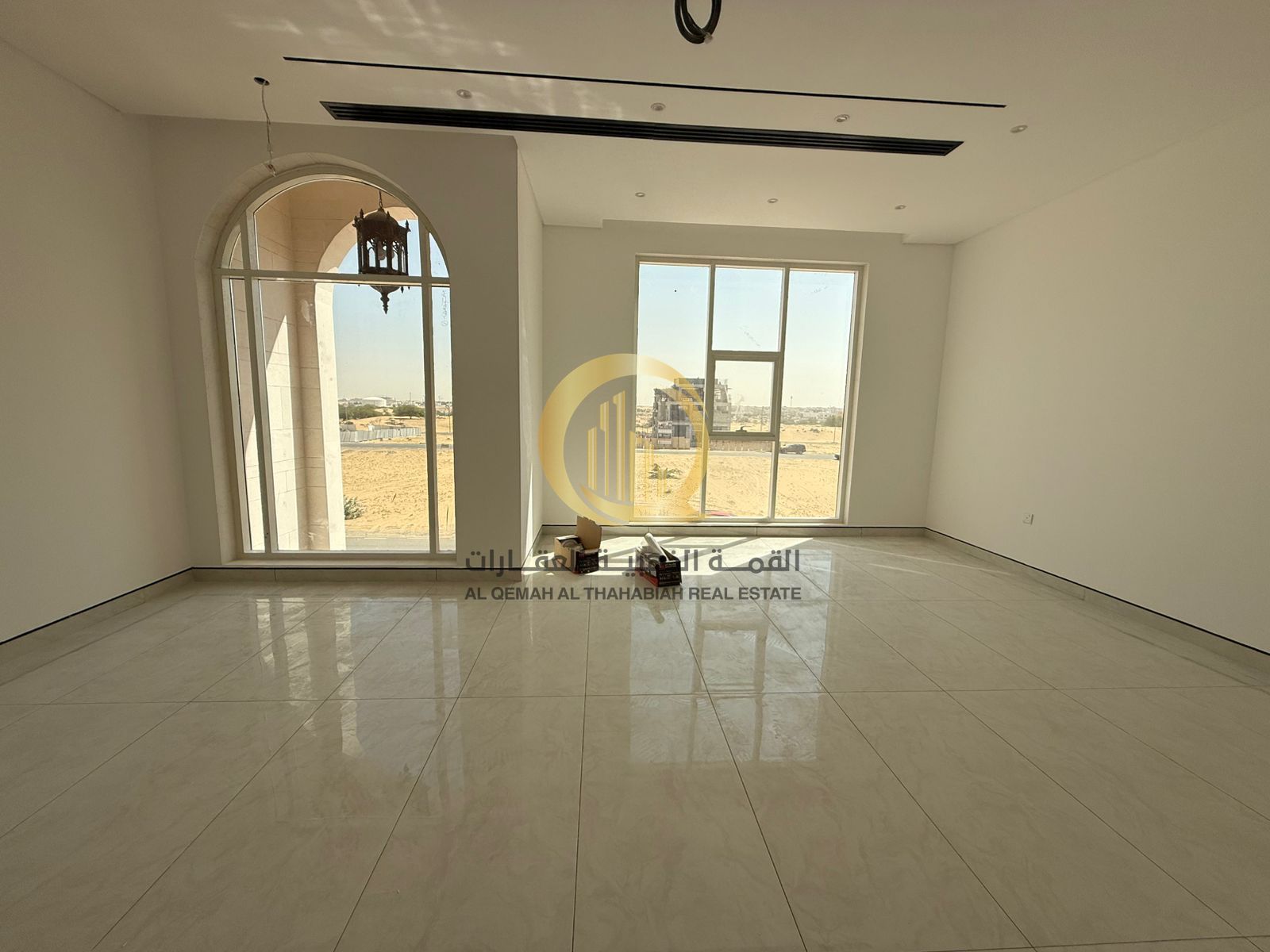 For sale: a modern villa in Al-Houshi, Al-Badi’ suburb, with a prime location and personal finishing. Freehold ownership for Arab buyers.