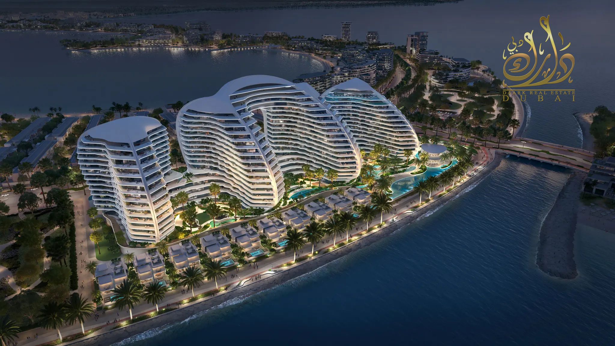Luxury Seafront Residences with Iconic Architectural Design